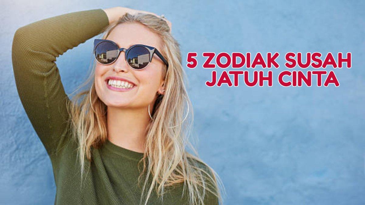 5 Zodiak yang Paling Susah Jatuh Cinta