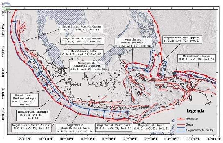 Negara-negara yang Berisiko Tinggi Terkena Gempa Megathrust